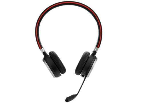 Jabra Evolve 65 MS Stereo Headset Head-band Black 6599-823-309