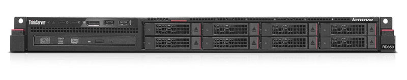 Lenovo ThinkServer RD350 Server Intel Xeon E5 V4 2.2GHz 16GB DDR4-SDRAM Rack (1U) 450 W 70QM000NEA