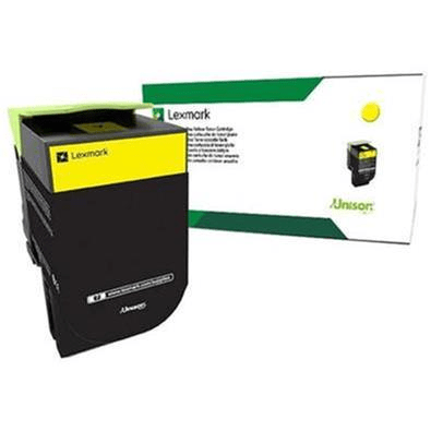 Lexmark 71B50Y0 Yellow Toner Cartridge 2,300 Pages Original Single-pack