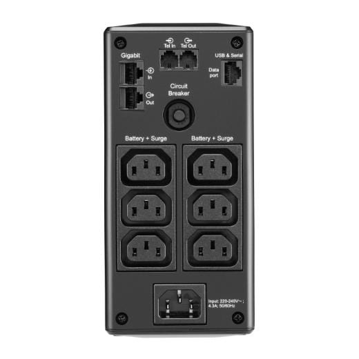 APC Back-UPS Pro BR 900VA 540W 6 Outlets AVR LCD Interface BR900MI