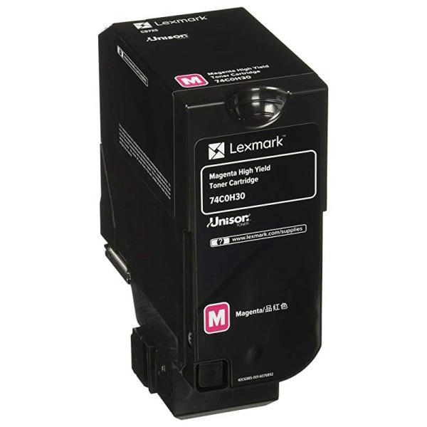 Lexmark 74C5SM0 Magenta Toner Cartridge 7,000 Pages Original Single-pack