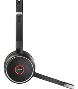 Jabra Evolve 75 MS Wireless Stereo Headset Black and Red 7599-832-109