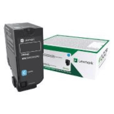 Lexmark CS/CX 727 CS728 Cyan Return Program Toner Cartridge 10,000 Pages Original 75B50C0