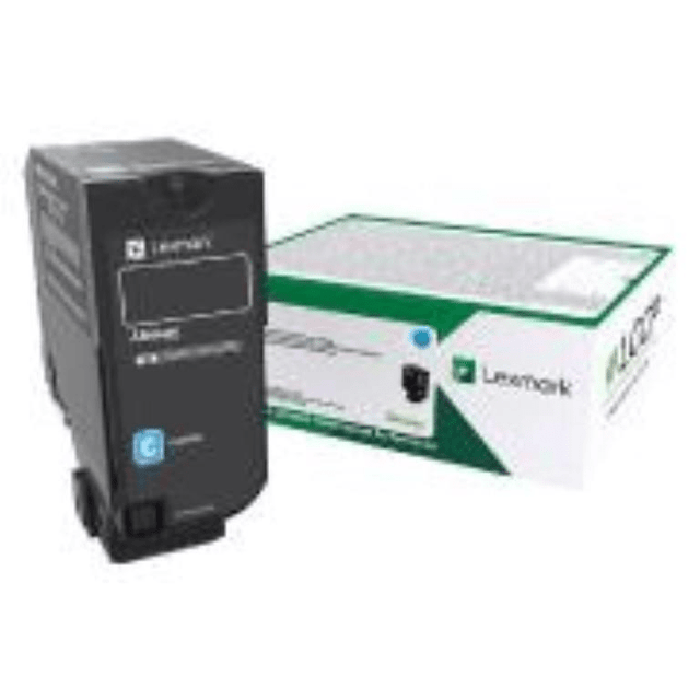Lexmark CS/CX 727 CS728 Cyan Return Program Toner Cartridge 10,000 Pages Original 75B50C0
