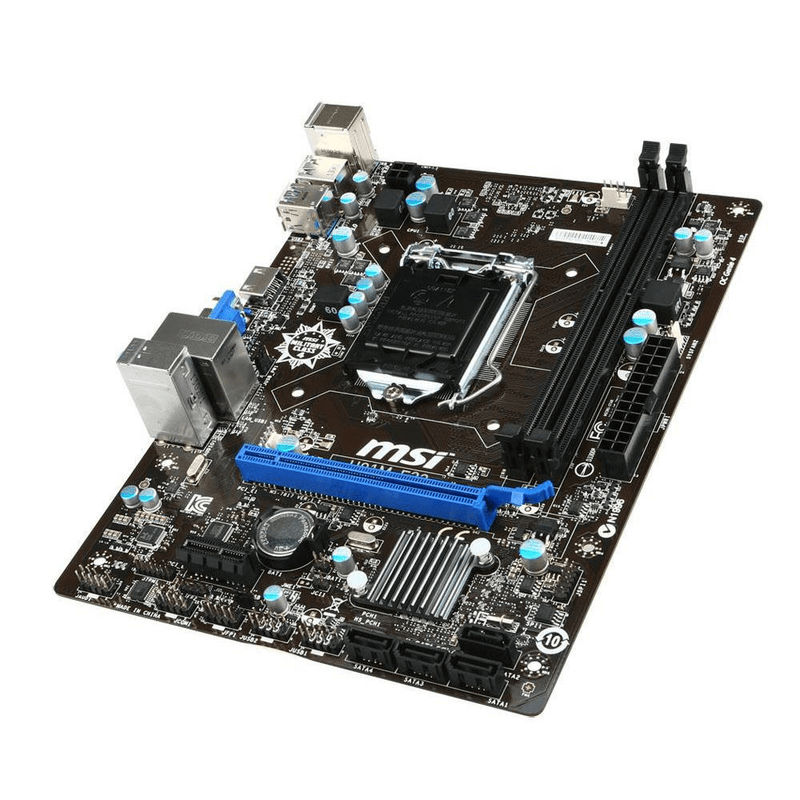 MSI H81M-E33 Intel LGA 1150 (Socket H3) Micro ATX Motherboard 7817-040R