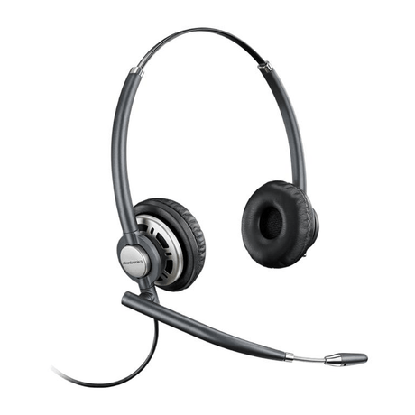 Poly EncorePro HW720 Binaural QD Headset 78714-102