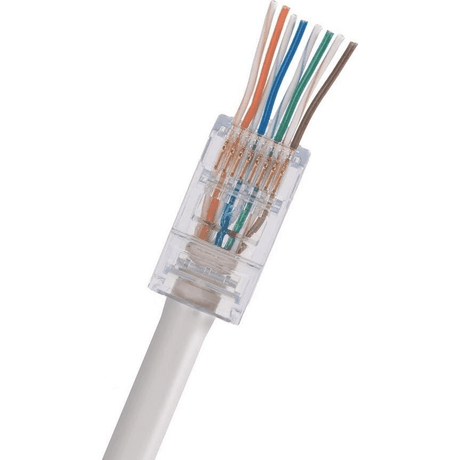 Pro'Skit CAT6 Pass Through Connector 100-pack 788-PTC50C6