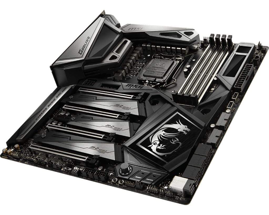 MSI MEG Z390 Godlike Intel LGA 1151 (Socket H4) Extended ATX Wi-Fi 5 Motherboard 7B10-001R