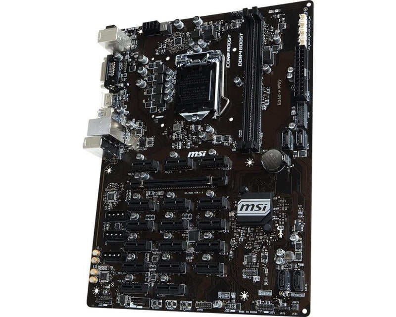 MSI B360-F PRO Intel LGA 1151 (Socket H4) ATX Motherboard 7B25-001R