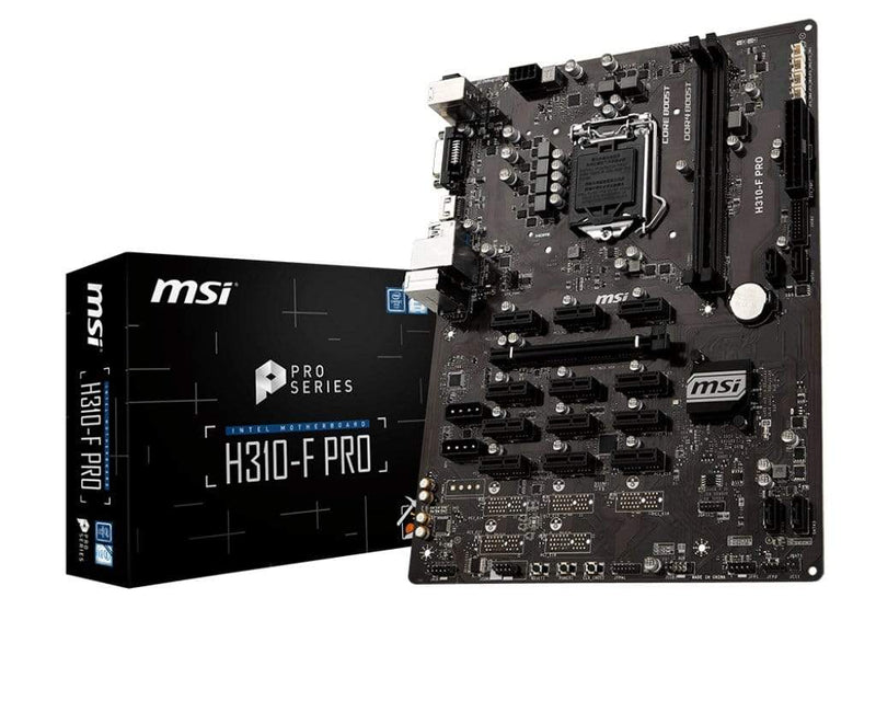 MSI H310-F PRO Intel LGA 1151 (Socket H4) ATX Motherboard 7B25-002R