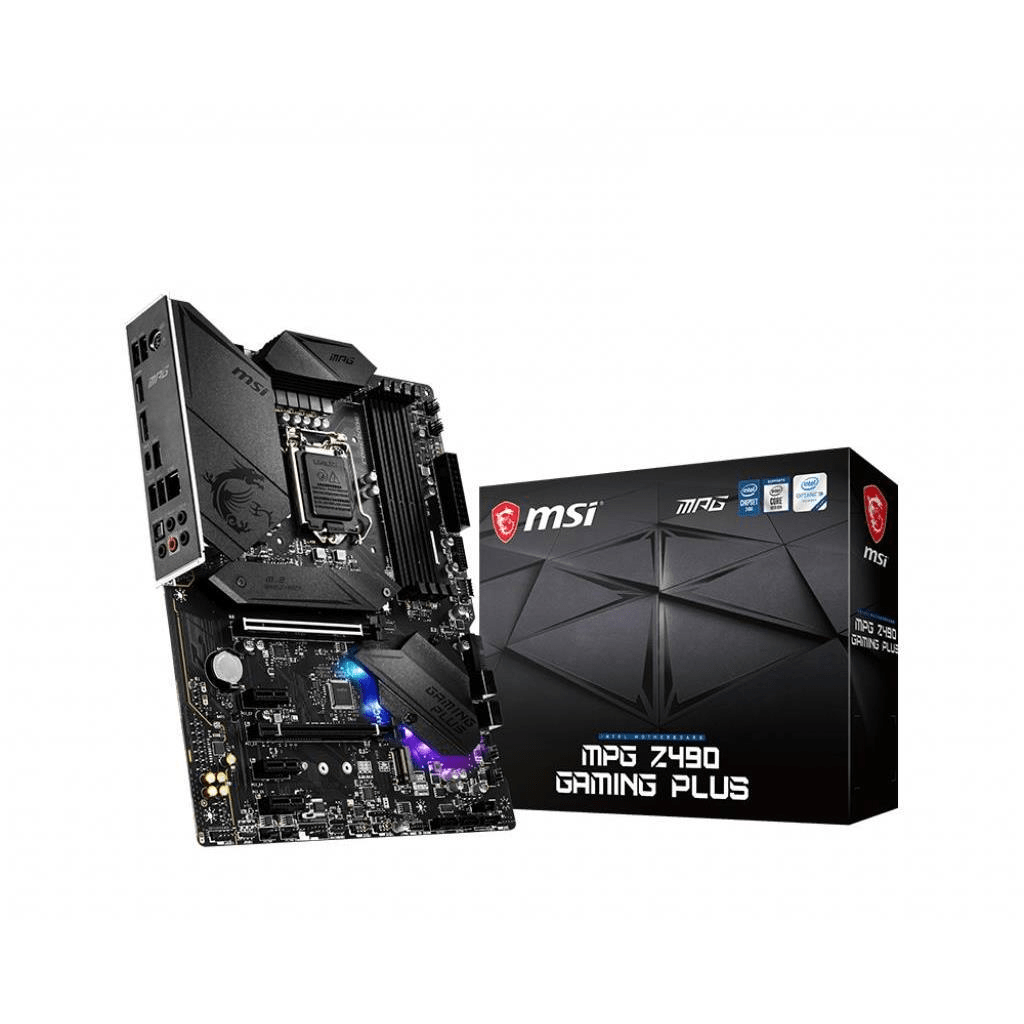 MSI MPG Z490 Gaming PLUS Intel LGA 1200 ATX Motherboard 7C75-007R