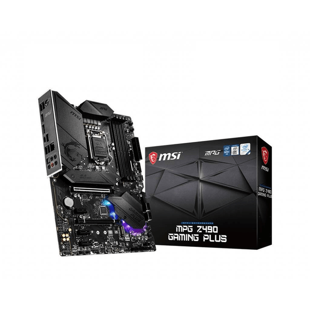 MSI MPG Z490 Gaming PLUS Intel LGA 1200 ATX Motherboard 7C75-007R