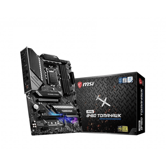 MSI MAG B460 TOMAHAWK Intel LGA 1200 ATX Motherboard 7C81-003R