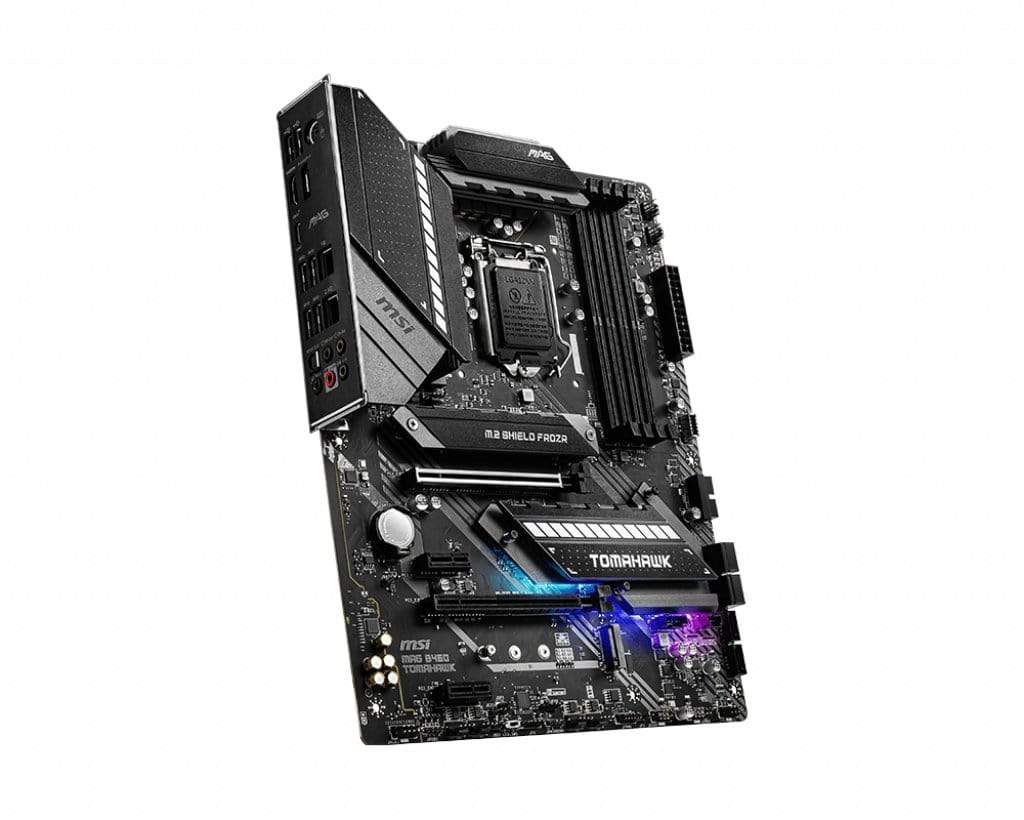 MSI MAG B460 TOMAHAWK Intel LGA 1200 ATX Motherboard 7C81-003R