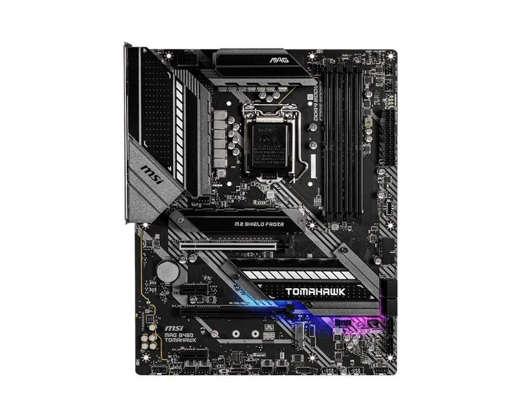 MSI MAG B460 TOMAHAWK Intel LGA 1200 ATX Motherboard 7C81-003R