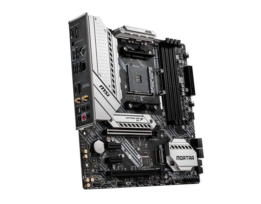MSI MAG B550M Mortar Wifi AMD Socket AM4 Micro ATX Wi-Fi 6 Motherboard 7C94-001R
