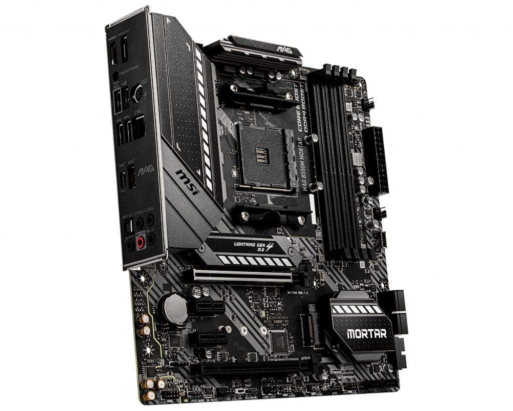 MSI MAG B550M Mortar AMD Socket AM4 Micro ATX Motherboard 7C94-006R