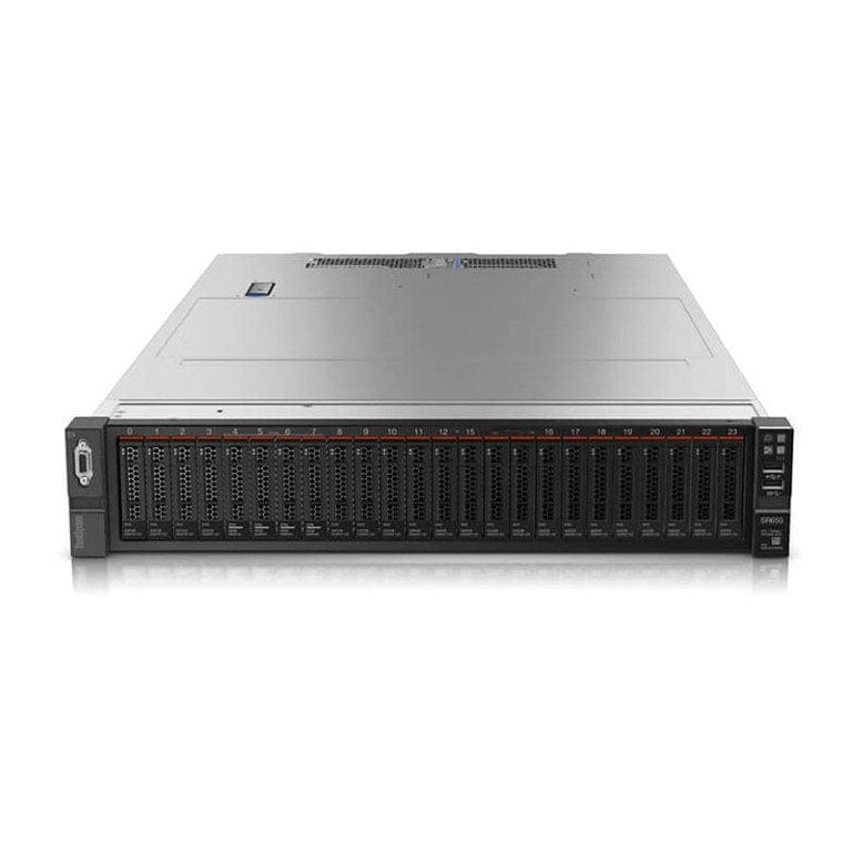 Lenovo ISG ThinkSystem SR655 Intel Xeon Silver 3.2 GHz 16GB DDR4-SDRAM Rack (1U) 750W Server 7Z01A02CEA