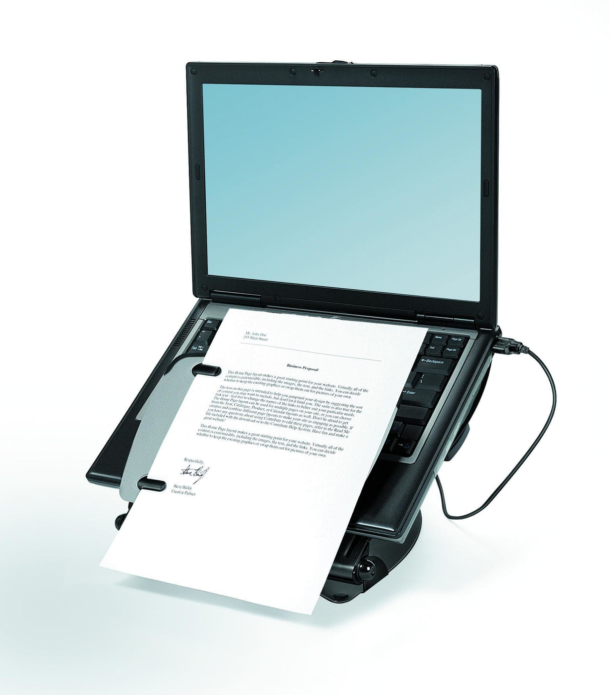 Fellowes Professional Series Notebook Workstation