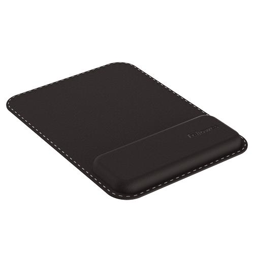Fellowes Hana Mousepad Wrist Support Black 8055501