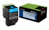 Lexmark 80C8SC0 Cyan Toner Cartridge 2