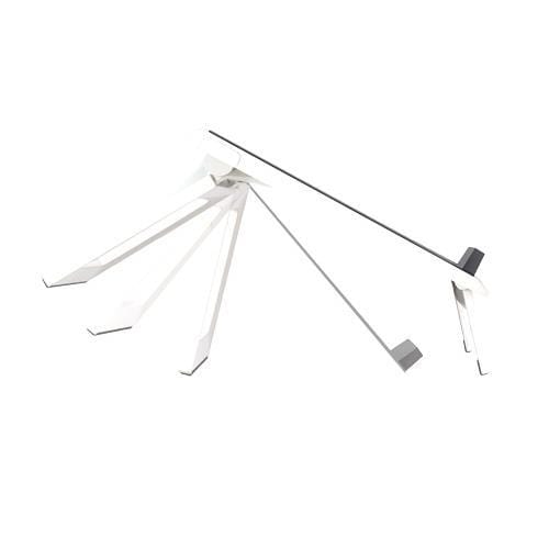 Fellowes 8210101 Notebook Stand 17-inch Grey and White