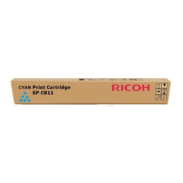 Ricoh Type SP C811 Cyan Toner Cartridge 15,000 Pages Original 821220 Single-pack
