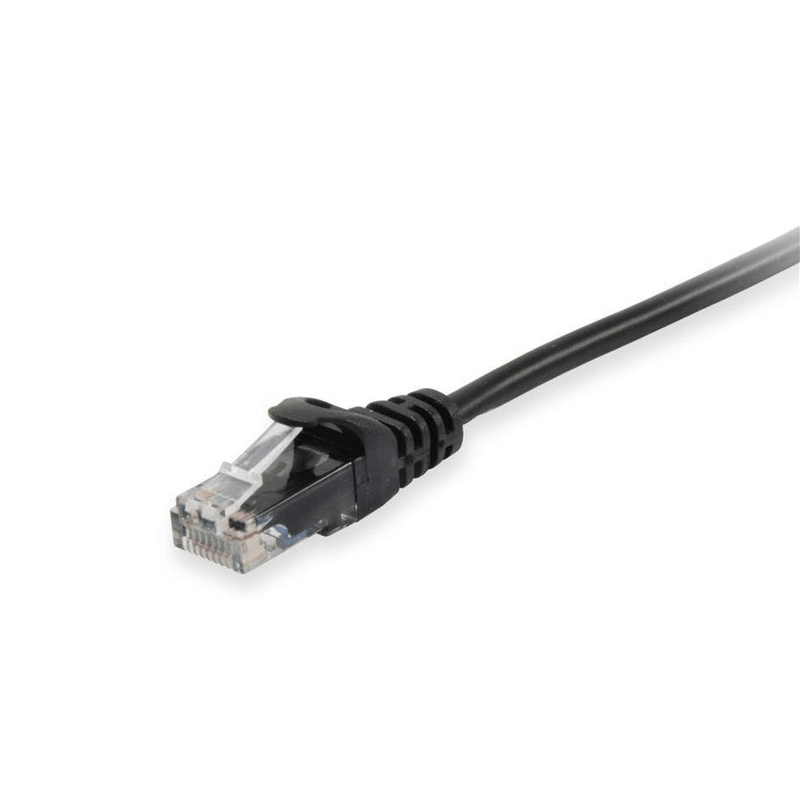 Equip CAT5e U/UTP Patch Networking Cable 0.25m Black 825453