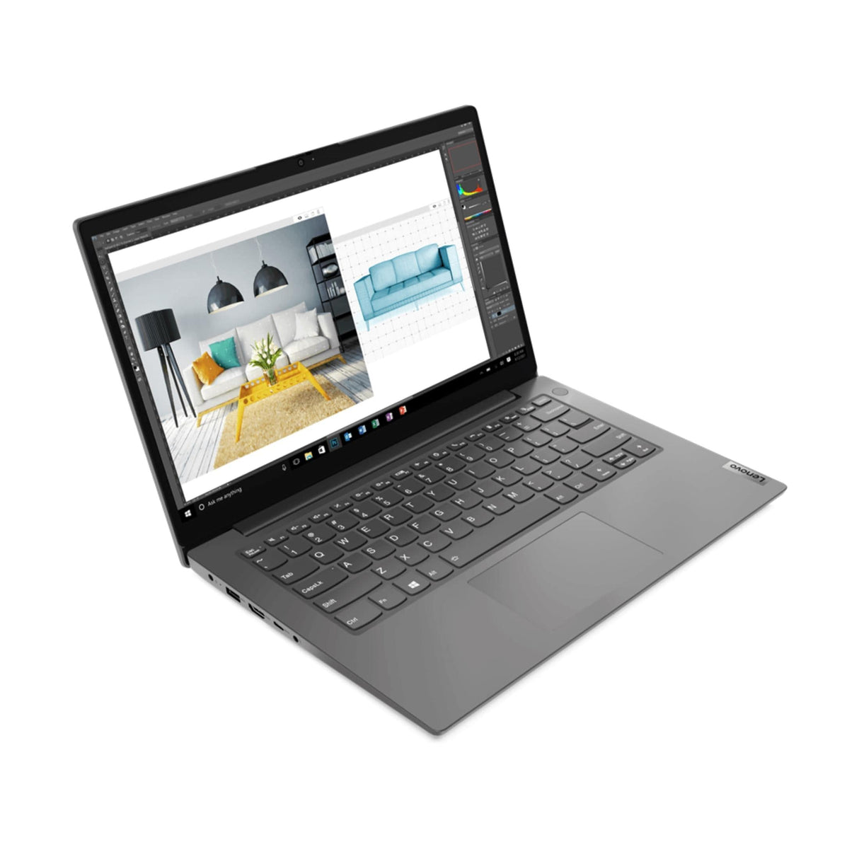 Lenovo ThinkPad V14 14-inch FHD Laptop - Intel Core i5-1135G7 256GB SSD 4GB RAM Windows 10 Pro 82KA000BSA