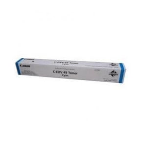 Canon C-EXV 49 C Cyan Toner Cartridge 19,000 Pages Original 8525B002 Single-pack