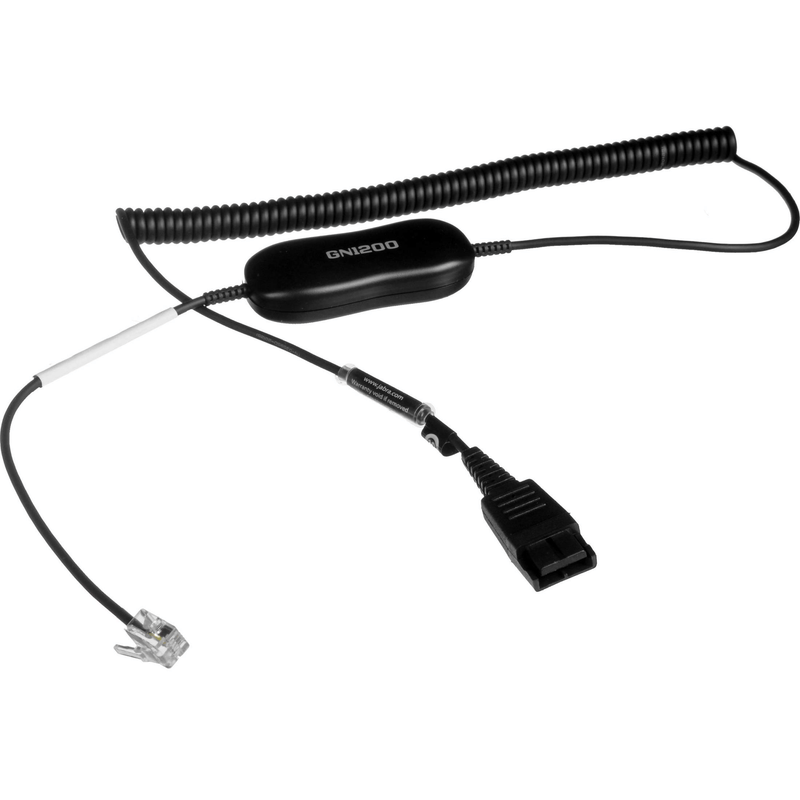 Jabra Audio Enhancer And QD Cord 88011-99 Headphone Accessory Cable