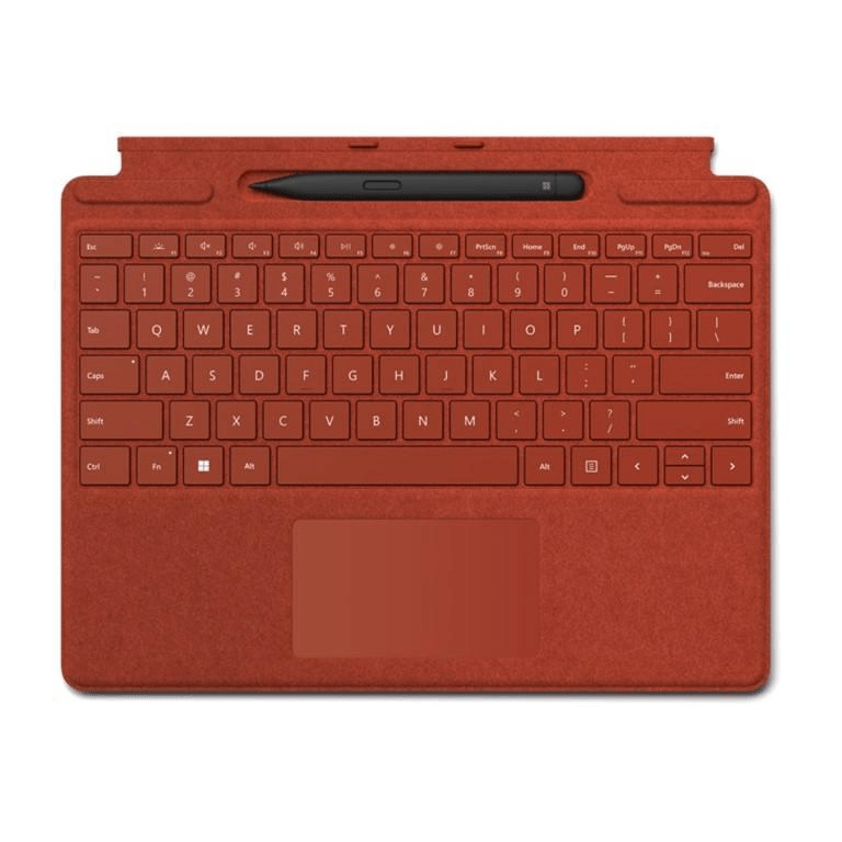 Microsoft Surface Pro Signature Type Cover with Slim Pen 2 Poppy Red 8X8-00033