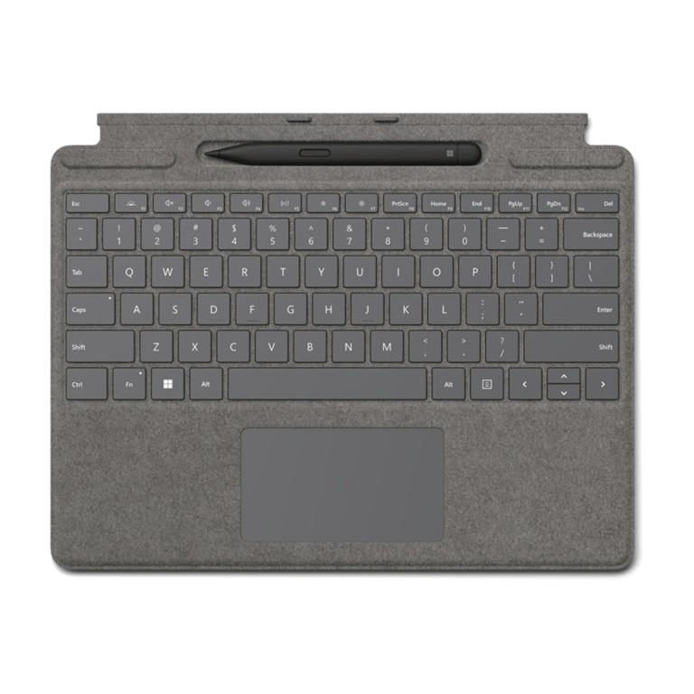 Microsoft Surface Pro Signature Type Cover with Slim Pen 2 Platinum 8X8-00073