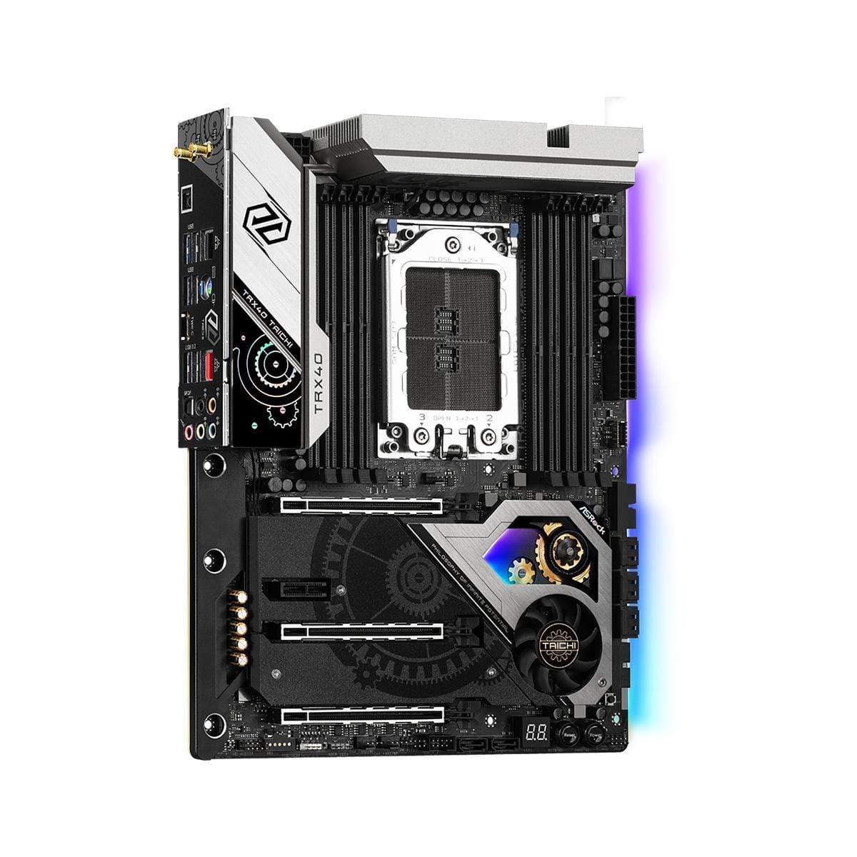 ASRock TRX40 Taichi AMD Socket STRX4 ATX Wi-Fi 6 Motherboard 90-MXBBK0-A0UAYZ