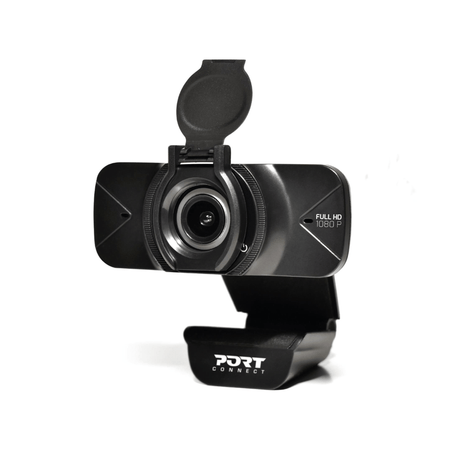 Port Designs 2MP 1920 x 1080 pixels USB Webcam Black 900078