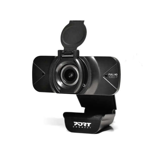 Port Designs 2MP 1920 x 1080 pixels USB Webcam Black 900078