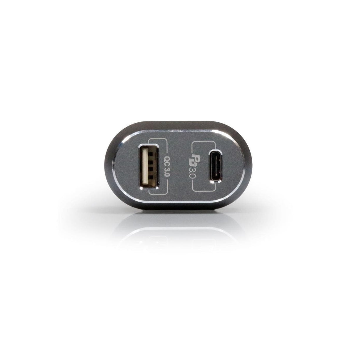 Port Designs 900086 Mobile Device Charger Black and Grey Auto