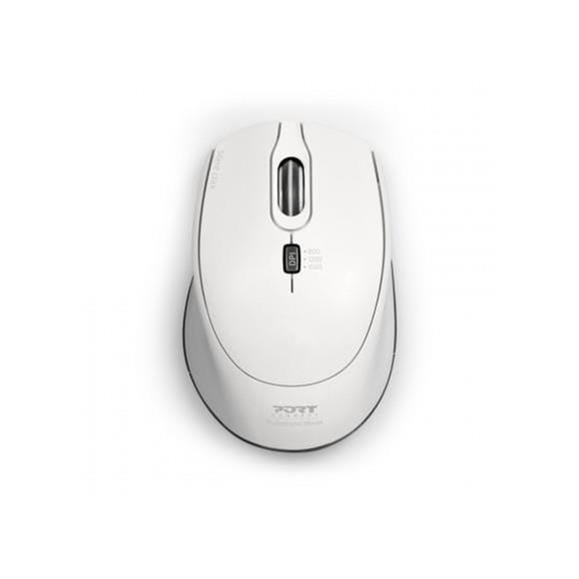 Port Designs 900714 Mouse Ambidextrous RF Wireless+USB Type-C 1600dpi