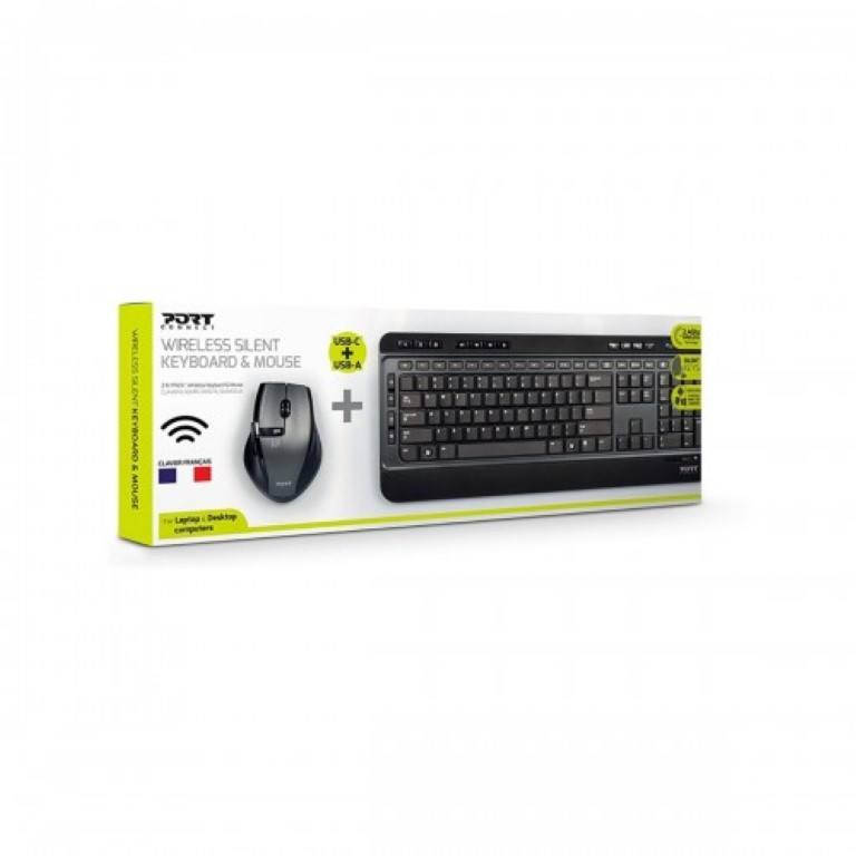 Port Designs Wireless Keyboard and Mouse Combo 900901-US