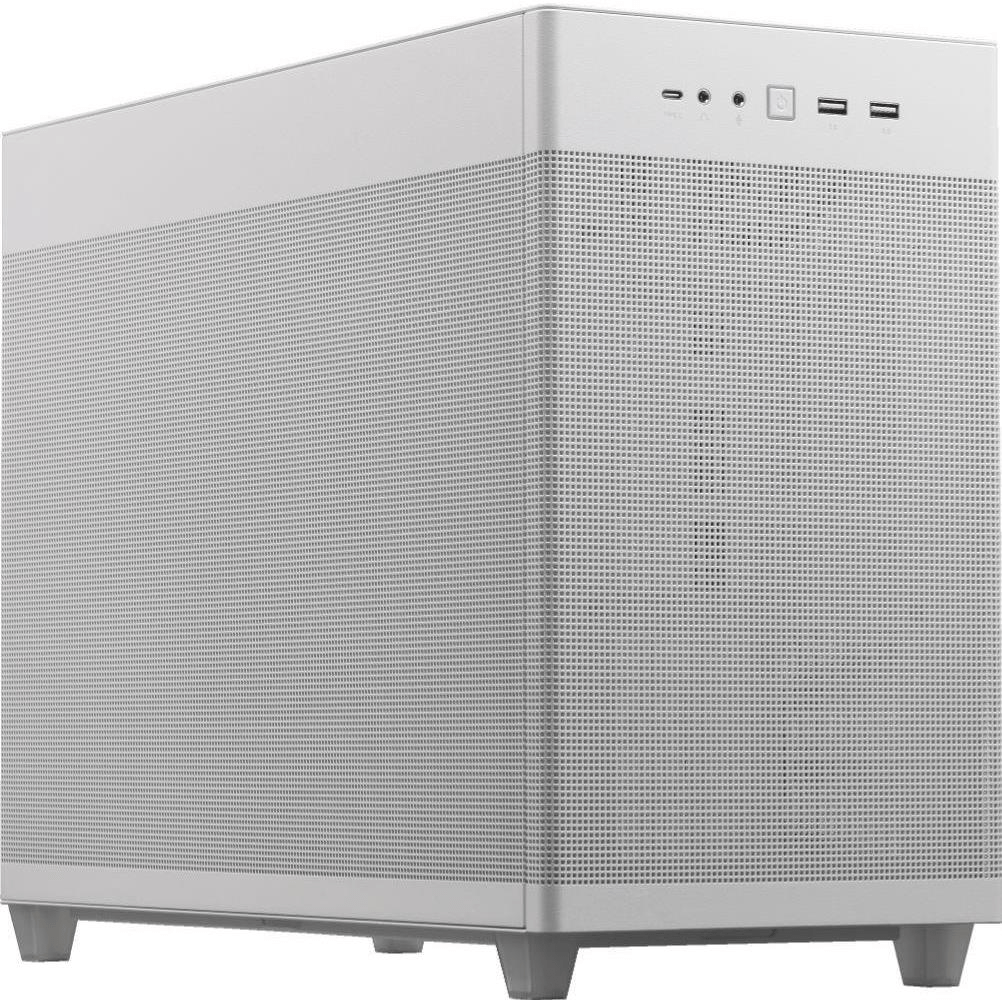Asus Prime AP201 MicroATX Mini Tower White PC Case 90DC00G3-B39000