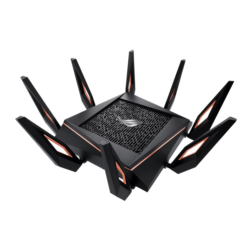 ASUS Rapture GT-AX11000 Wi-Fi 5 Wireless Router - Tri-band 2.4GHz and 5GHz Gigabit Ethernet Black 90IG04H0-MO3G00