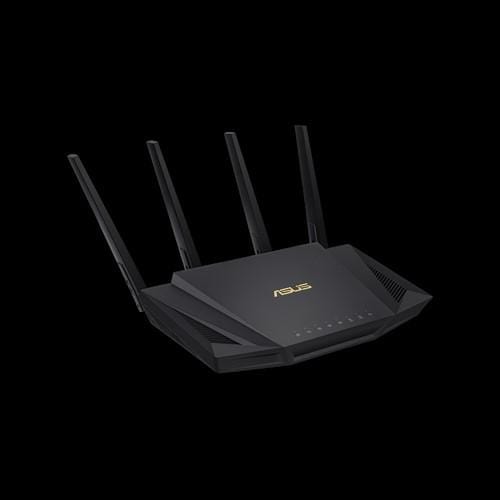 ASUS RT-AX58U Wi-Fi 6 Wireless Router - Dual-band 2.4GHz and 5GHz Gigabit Ethernet 90IG04Q0-MO3R10
