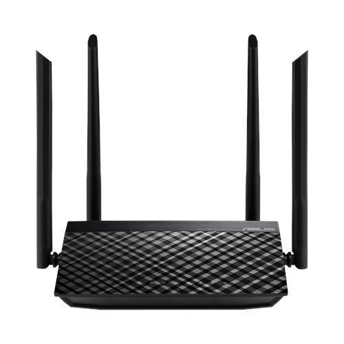 ASUS RT-AC1200 v2 Wired Router - Fast Ethernet Black 90IG0550-BM3400