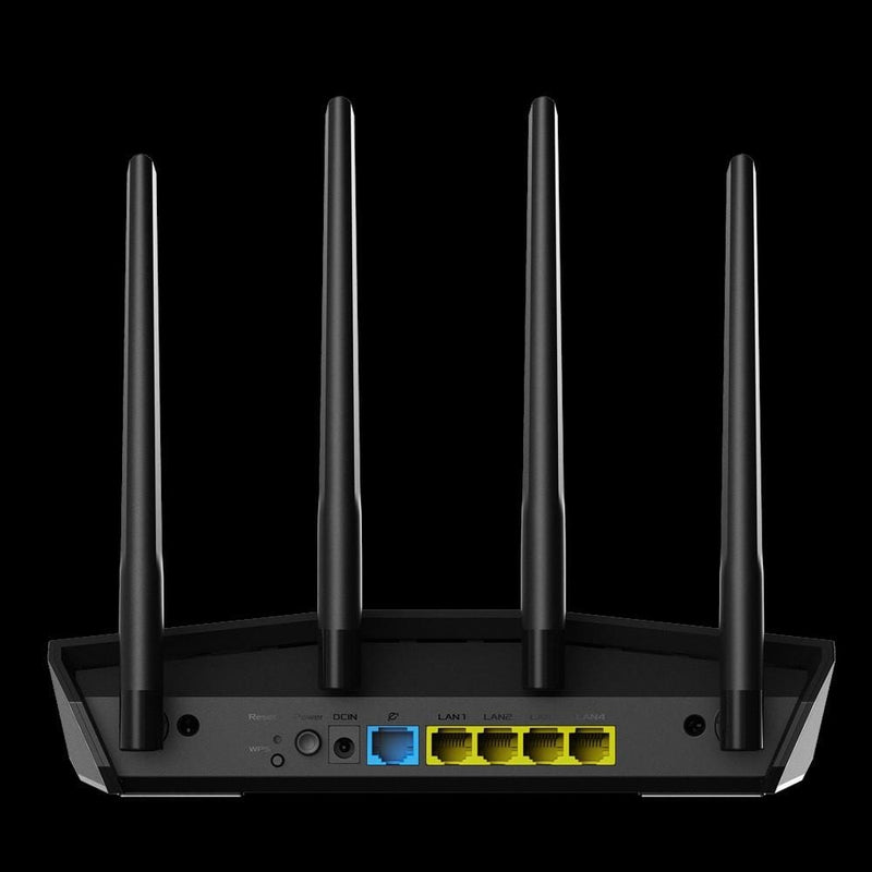 ASUS RT-AX55 wireless router Gigabit Ethernet Dual-band (2.4 GHz / 5 GHz) Black
