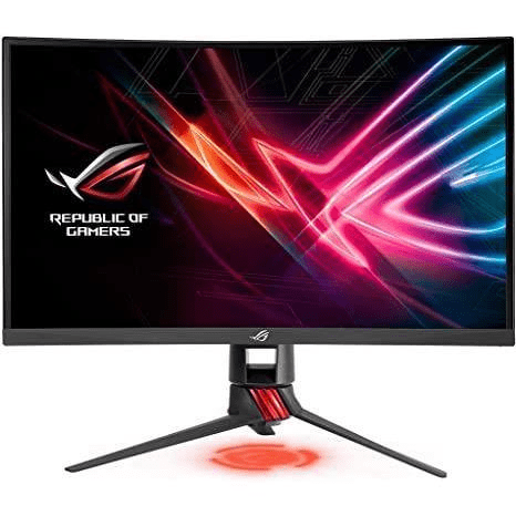 ASUS ROG STRIX XG27VQ 27-inch 1920 x 1080p FHD 16:9 144Hz 4ms AMD FreeSync VA Curved LED Gaming Monitor 90LM03G0-B019B0