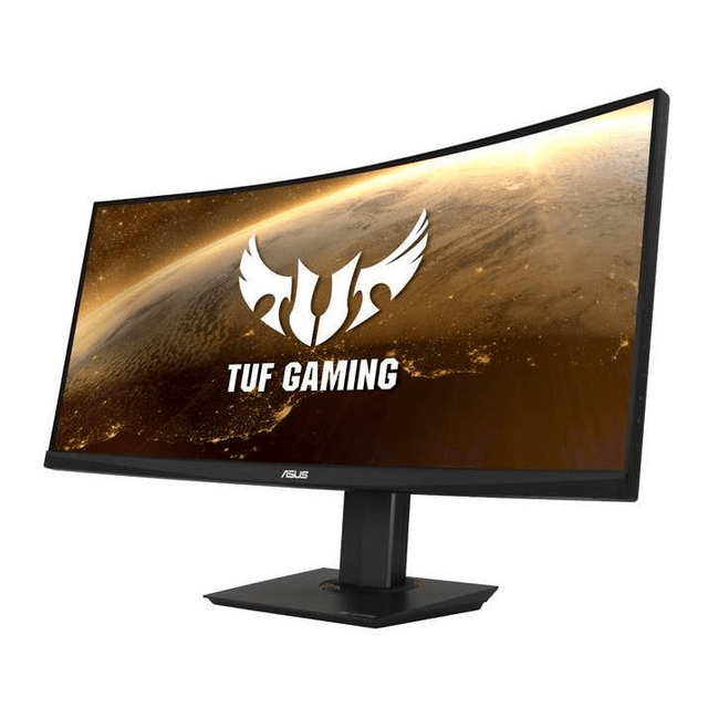 ASUS TUF Gaming VG35VQ 35-inch 3440 x 1440px UWQHD 100Hz 1ms Nvidia G-Sync AMD FreeSync Curved Monitor 90LM0520-B01170