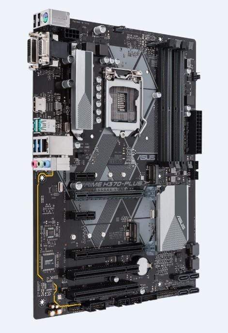 ASUS PRIME H370-PLUS Intel LGA 1151 (Socket H4) ATX Motherboard 90MB0WA0-M0EAY0