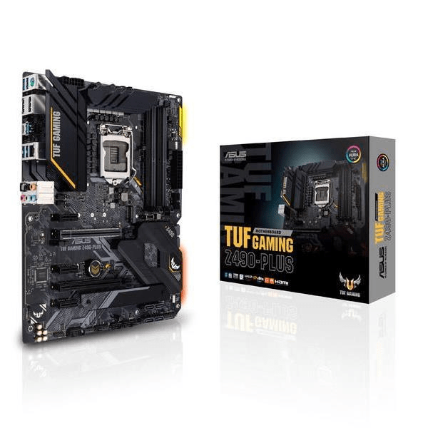 ASUS TUF Gaming Z490-PLUS Intel LGA 1200 ATX Motherboard 90MB1340-M0EAY0