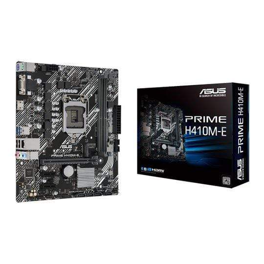 ASUS PRIME H410M-E Intel H410 LGA 1200 Micro ATX Motherboard 90MB13H0-M0EAY0