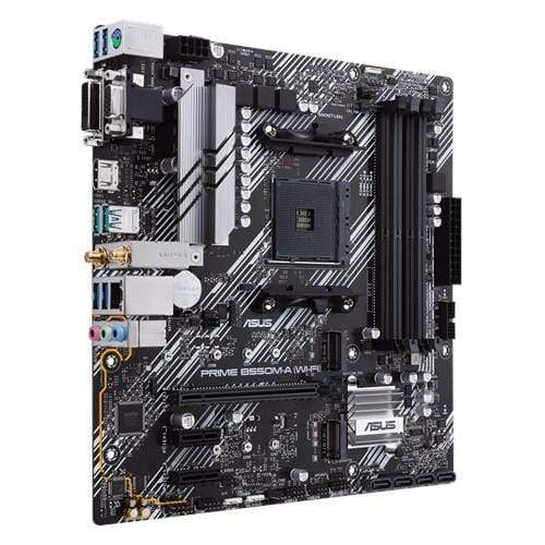 ASUS PRIME B550M-A (WI-FI) AMD Socket AM4 Micro ATX Wi-Fi 6 Motherboard 90MB14D0-M0EAY0